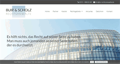 Desktop Screenshot of bs-rechtsanwaelte.de